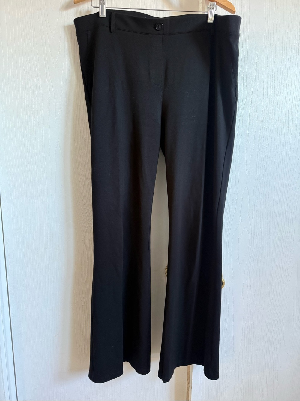 Betabrand Classic DPYP™ Dress Pant Yoga Pant | Bootcut (Black) Size 20